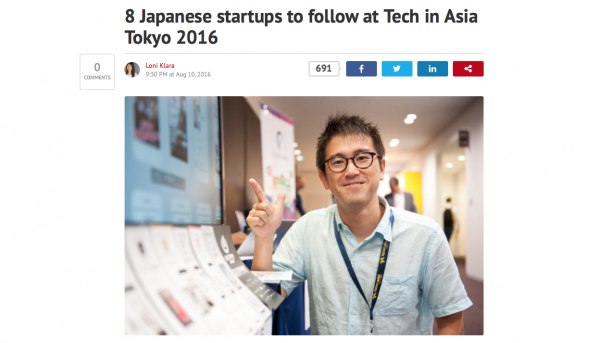 Tech in Asia featured us on their blog